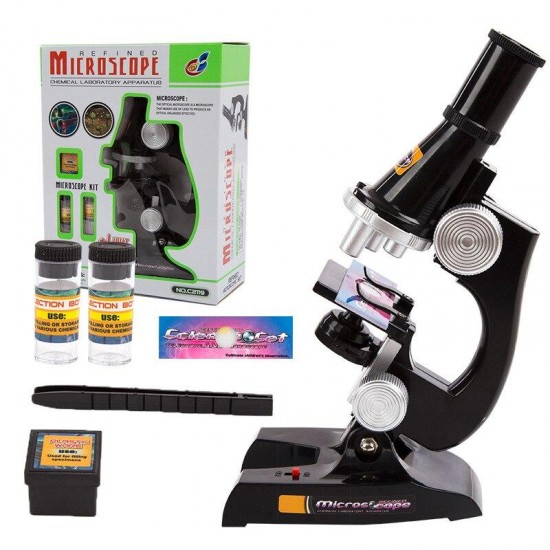 لعبة مجهر مع ادوات microscope refined c2119