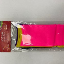 جوارب ملونة 5 قطع 