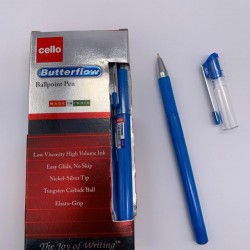 دزينة اقلام حبر جاف 12 قلم  CELLO Butterflow