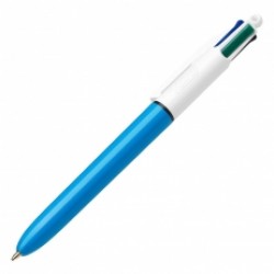 قلم حبر جاف كباس 4 لون Bic