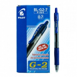 قلم حبر جل كباس 0.7 Pilot BL-G2-7-L