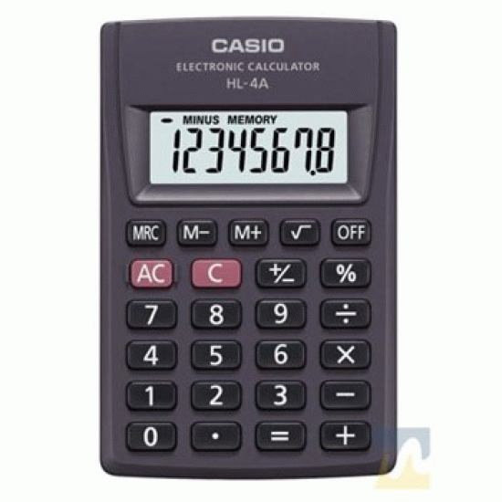 الة حاسبة صغيرة CASIO HL-4A