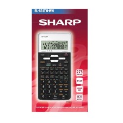 الة حاسبة علمية 420 عملية SHARP EL-W531TLB-BK