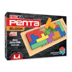 لعبة بزل خشب اشكال هندسية PENTA BLOOK 