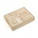 لعبة مكعبات خشب اشكال هندسية 52 قطعة VIGA