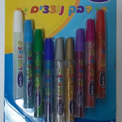 قلم جليتر كرت 9 لون omega