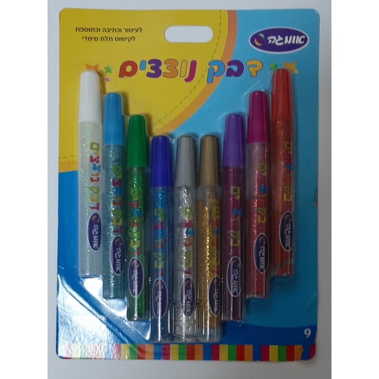 قلم جليتر كرت 9 لون omega