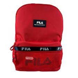 حقيبة مدرسية ثانوي احمر 3 دفات FILA 