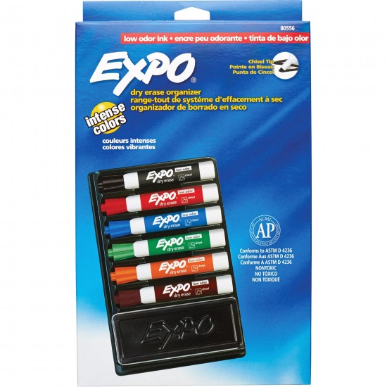 قلم لوح طقم 6 لون مع محاية لوح Expo 90