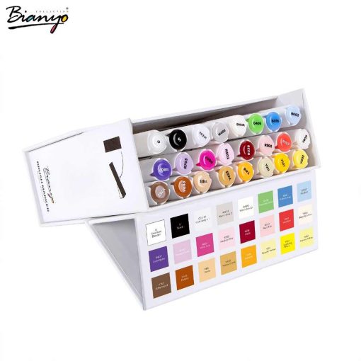 Bianyo-24-Colors-Paint-Brush-Marker-Alcohol-Based-Sketch-Markers-Pen-for-Office-Design-Animation-Comic