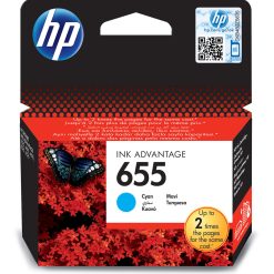 حبر hp655 ازرق