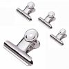 50mm-38mm-31mm-22mm-Platinum-Round-Metal-Clamp-Paper-Bookmark-Clips-Binder-Clip-Student-School-Office