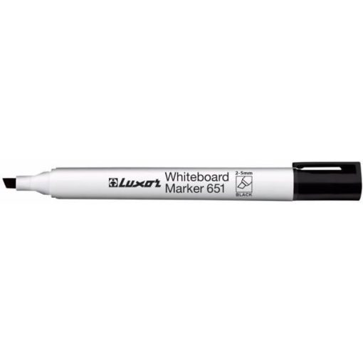 luxor-whiteboard-marker-651-keilspitze-schwarz_2